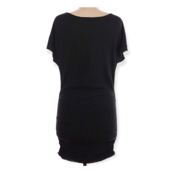✨Victoria's Secret Off The Shoulder Ruched Black Sz Medium Dress✨ - Picture 5 of 9